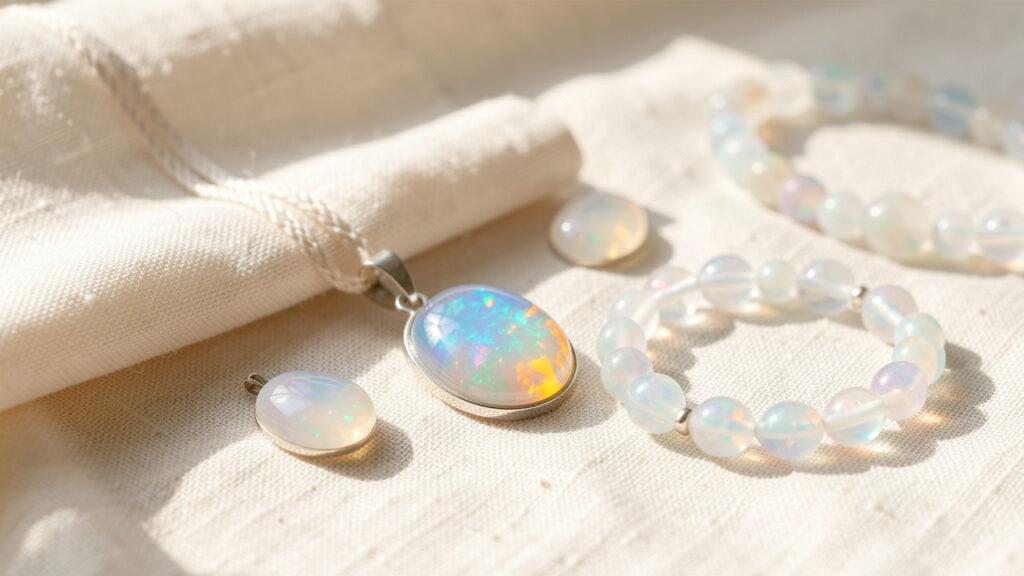 Opalite : comment choisir, porter et entretenir cette pierre lumineuse au quotidien